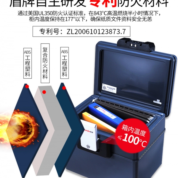 听劝‼️高颜值防火保险箱✔️有效收纳